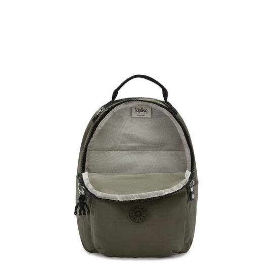 Kipling Seoul Small Classic Tablet Backpacks Green Moss | AU 1859AH